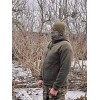 Кофта флісова Грізлі з капюшоном Олива
