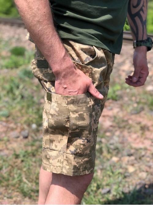 Тактичні шорти Піксель ріп-стоп