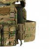 Плитоноска MOLLE Multicam з підсумками для магазинів мультикам