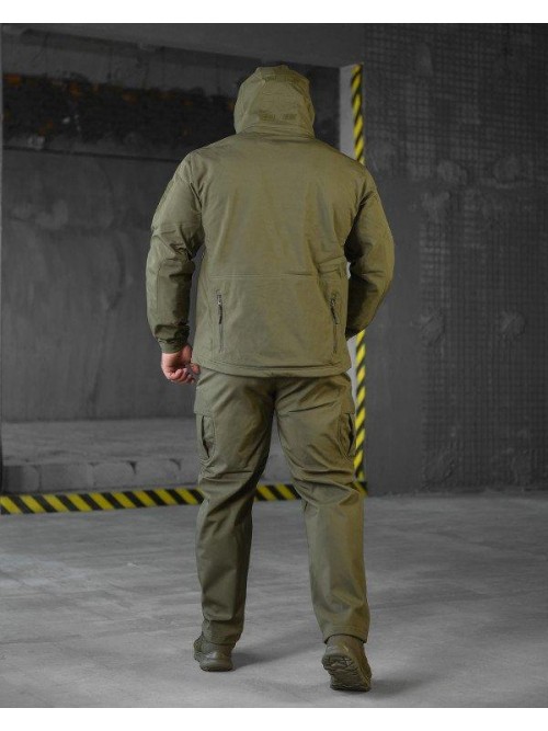 Тактичний костюм Soft Shell Олива