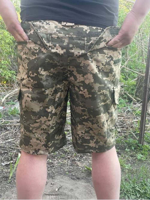 Шорти тактичні "Агрессор" Rip-Stop Піксель