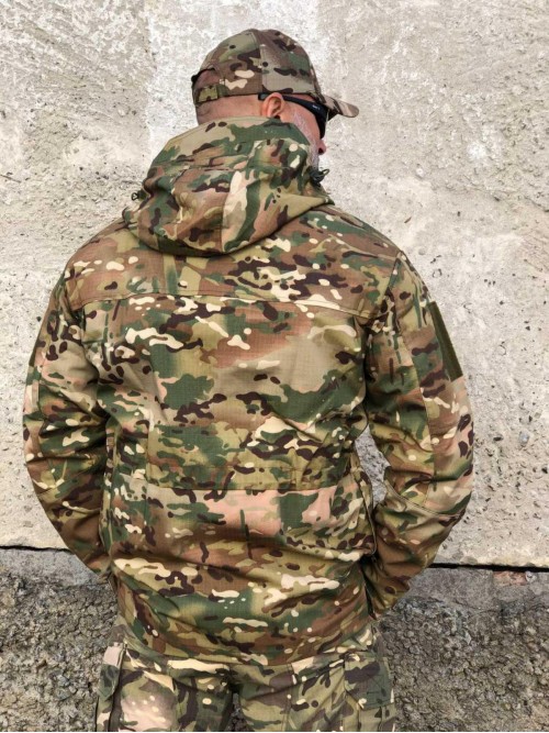 Парка тактична мультикам ріпстоп весняна Парка тактична мультикам ріпстоп весняна