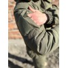 Бушлат зимовий хакі на флісі