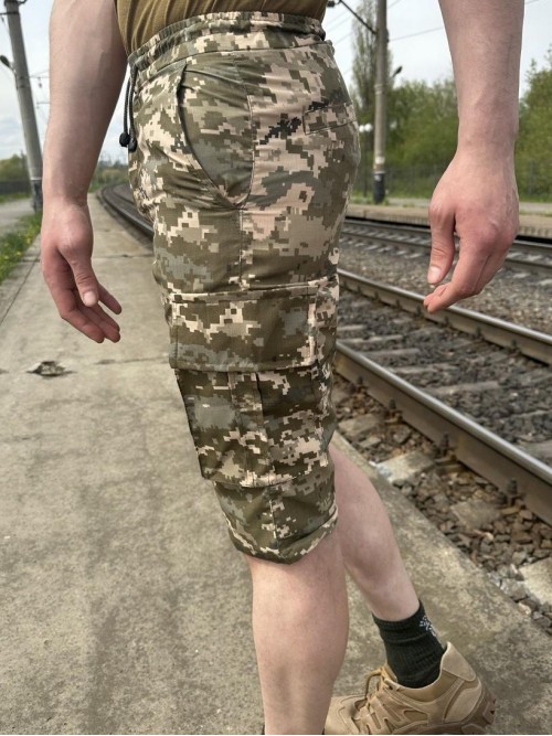 Шорти тактичні піксель