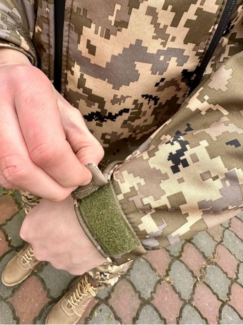 Куртка softshell піксель