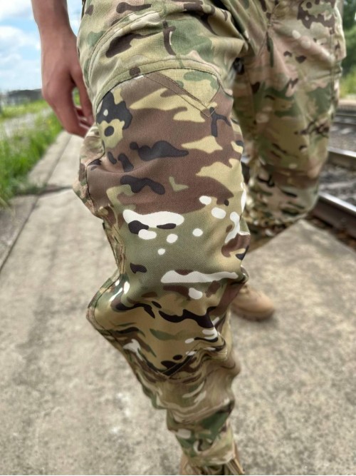 Штани тактичні мультикам ріпстоп з укріпленими колінами