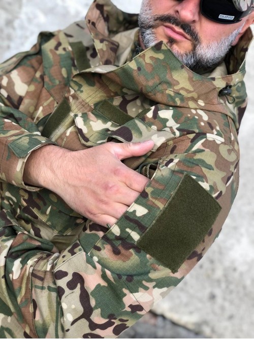 Парка тактична мультикам ріпстоп весняна Парка тактична мультикам ріпстоп весняна