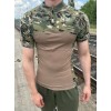 Убакс тактичний бойова сорочка з коротким рукавом ESDY Tactical Frog T-Shirt Multicam