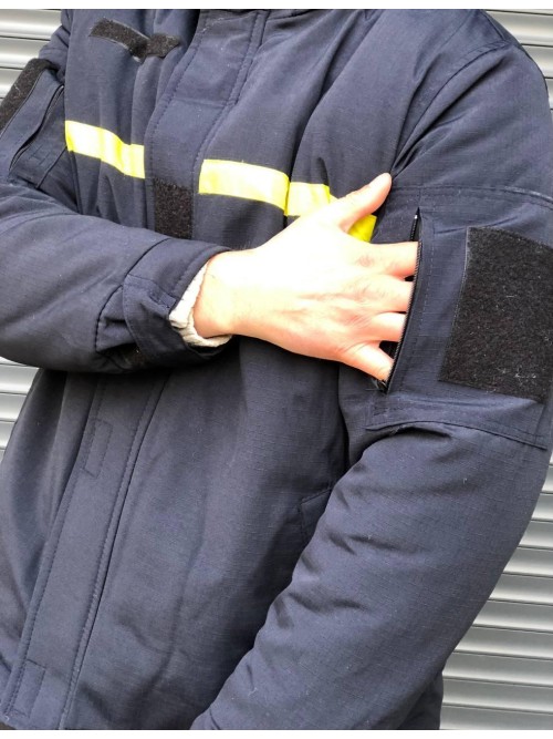 Бушлат рятувальника ДСНС синій зимовий