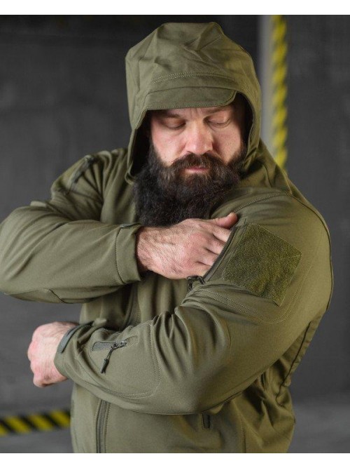 Тактичний костюм Soft Shell Олива