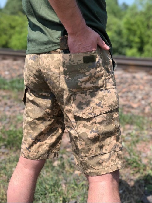 Тактичні шорти Піксель ріп-стоп