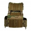 Плитоноска MOLLE Multicam з підсумками для магазинів мультикам