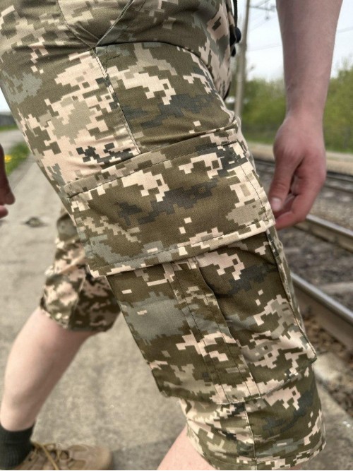 Шорти тактичні піксель