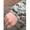 Куртка-трансформер піксель на флісі з хутряною підкладкою
