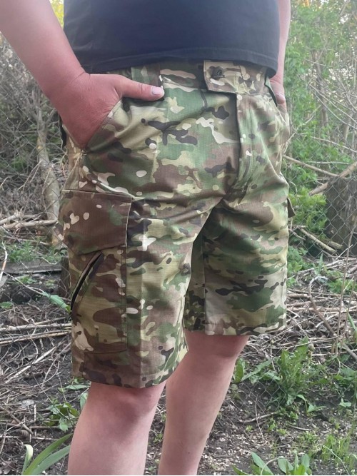Шорти тактичні"Агресор" Rip-Stop Мультикам
