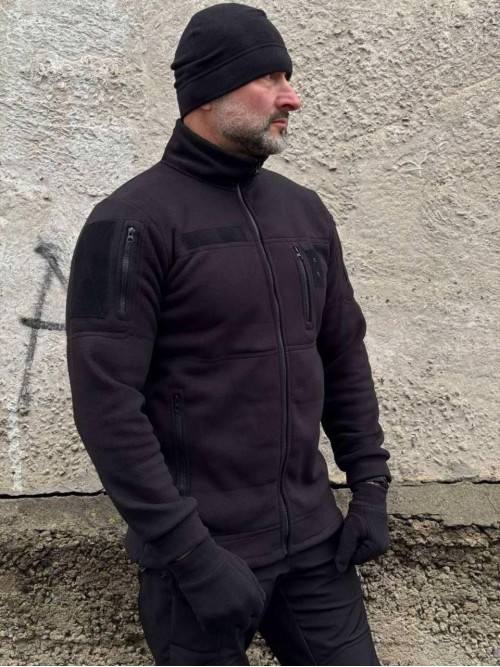 Кофта тактична чорна Поліція