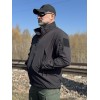 Тактична куртка- вітрівка ESDY літня Чорна