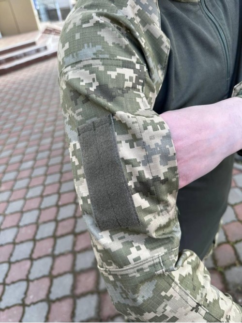 Тактична сорочка (убакс) піксель ріпстоп