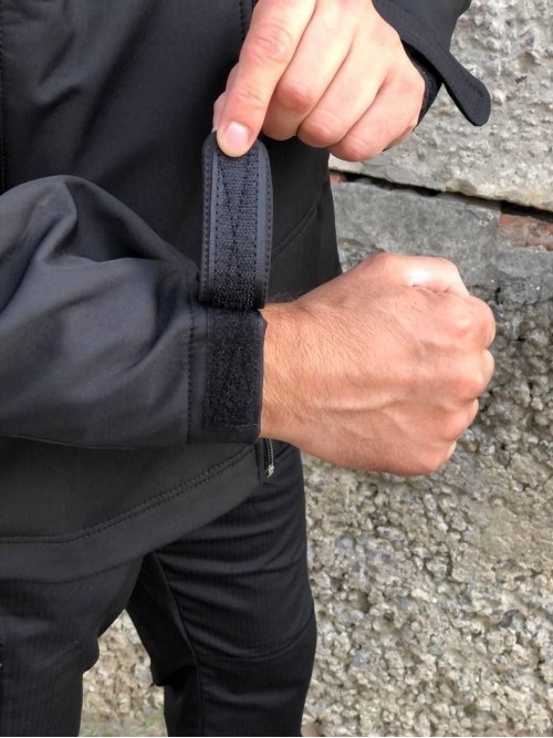 Тактична куртка Soft Shell Чорна