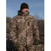 Тактична зимова куртка Soft Shell Піксель