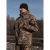 Тактична зимова куртка Soft Shell Піксель