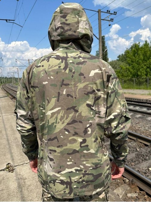 Куртка мультикам з капюшоном горка