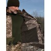 Тактична зимова куртка Soft Shell Піксель