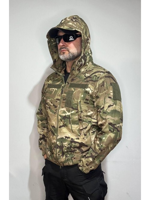 Легка тактична куртка- вітрівка Мультикам
