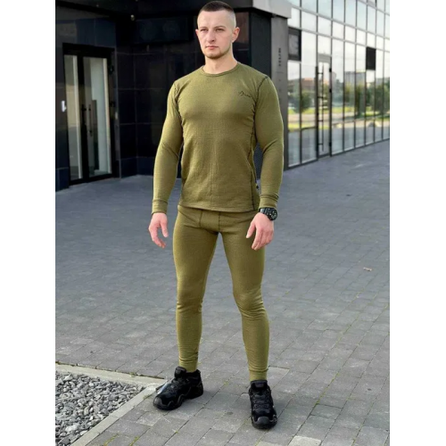 Термобілизна вафелька хакі
