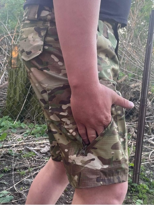 Шорти тактичні"Агресор" Rip-Stop Мультикам Шорти тактичні"Агресор" Rip-Stop Мультикам