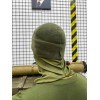 Шапка флісова хакі з липучкою